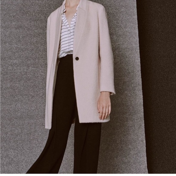 Club Monaco Blush Pink Coat - Picture 2 of 8